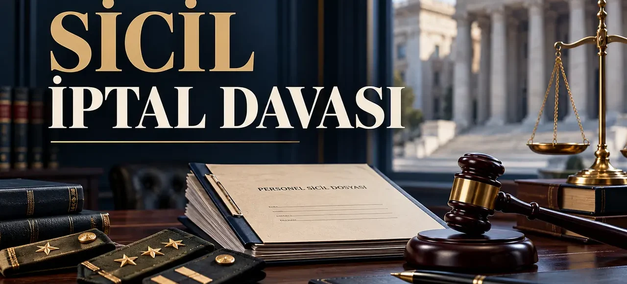 Subay, astsubay ve TSK personeli için sicil iptal davası