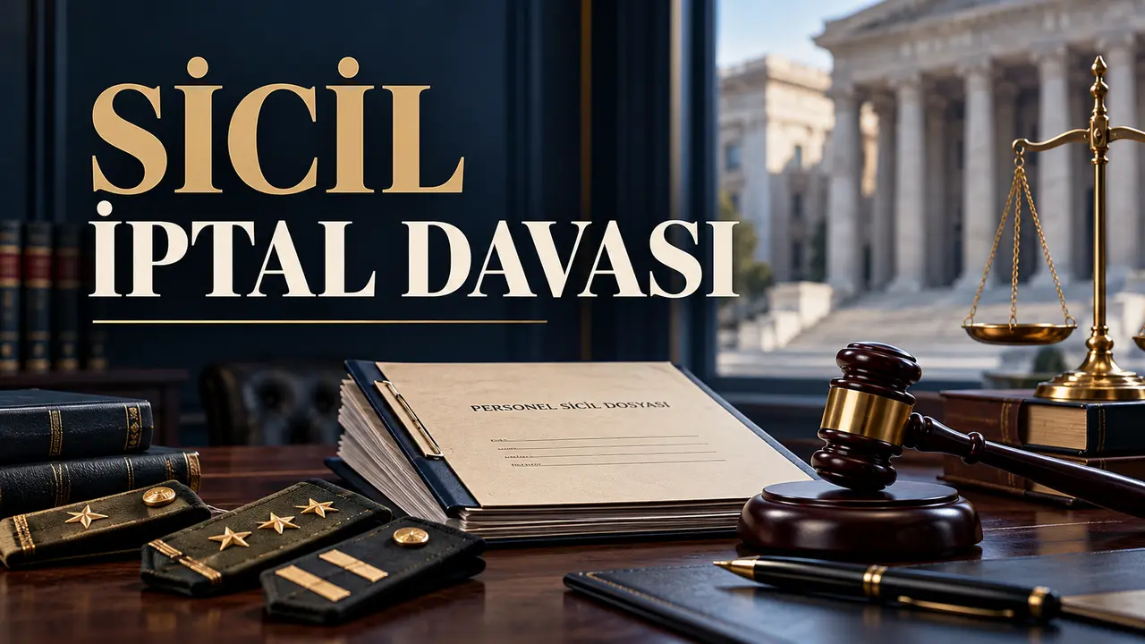 Subay, astsubay ve TSK personeli için sicil iptal davası