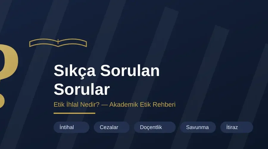 etik ihlal nedir